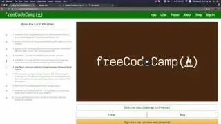 WEATHER APP Pt. 3/3 (icons! Button!) | FreeCodeCamp Intermediate Front-End projects