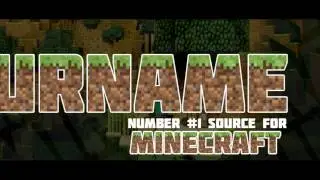 FREE YOUTUBE BANNER TEMPLATE | MINECRAFT