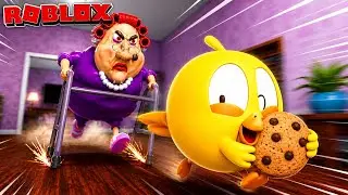 CAN CHICKY ESCAPE EVIL GRANDMA?! (Roblox Obby) 