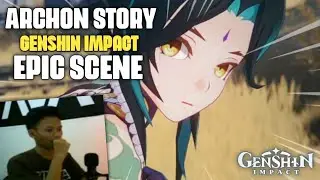 React Archon Story v2.7 Epic Scene - Genshin Impact