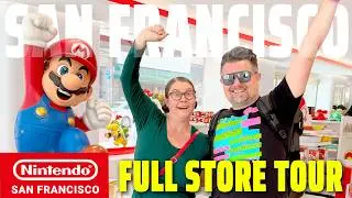 A MUST SEE STORE IN SF - NINTENDO SAN FRANCISCO - Opening Weekend Full Tour