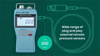 The Druck DPI705E Series Handheld Pressure Indicators