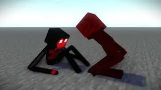 (Rematch) Anomaly-666 vs SCP-096-B Old | Minecraft Animation