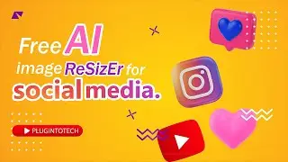 Free AI image resizer for social media