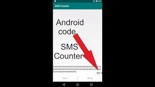 SMS Counter