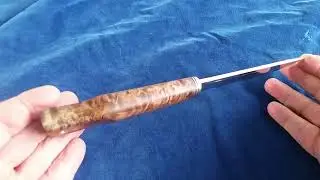 Нож из стали PGK. ОБЗОР.