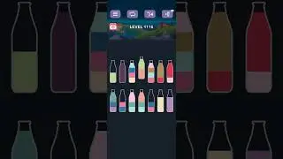 water sort puzzle -sort color puzzle game level 1116