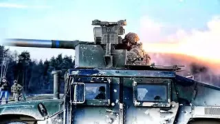 HUMVEE TOW MISSILE ATTACK • U.S. Army Training (2022)