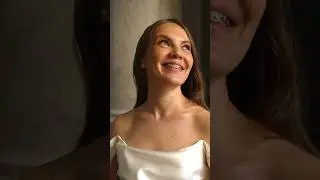 Невеста Лина внимательна к деталям. Брекеты - особенный аксессуар, идеально дополняющий образ