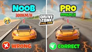 🔥Mercedes AMG-GT Best Tunning⚡ In Drive Zone Online🤩 | 😀NOOB To PRO😎 | 999KM/H🔥 #drivezoneonline