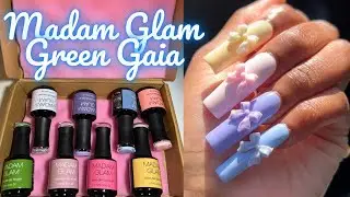 SPRING PASTEL NAILS | Madam Glam Green Gaia