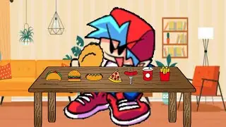FRIDAY NIGHT FUNKIN - CHALLENGE EATING MUKBANG - FNF ANIMATION MUKBANG TIK TOK