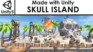 Unity3d Skull Island Game