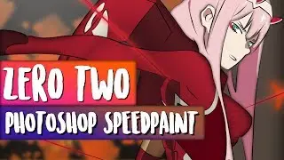 [SPEEDPAINT] Zero Two | Photoshop CC | Mouse Only