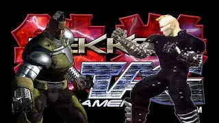 TEKKEN TAG TOURNAMENT: Arcade Mode with Gun Jack and Jack 2 (Playstation 2)