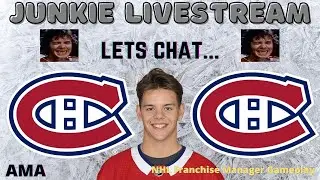Lets Talk About Kotkaniemi (Hockey Junkie AMA, NHL Franchise Manager 7 Gameplay)
