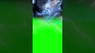 thunder green screen video |Green screen Thunder ⚡ || Strike Lightning || HD || Green screen video