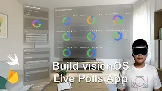 Build a visionOS Realtime Live Polls App | Multi Window | Apple Vision Pro | Firestore