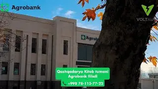 Agrobank Qashqadaryo viloyati, Kitob tumaniga 60 kw li quvvatlash stansiyamiz o'rnatildi.