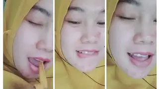cewek hijab sange parah bigo live