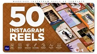 Marriage Instagram Reels - After Effects Template | Free Download | Pik Templates