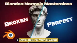 The Secret to Clean Models & Shading in Blender? Normals!