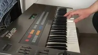Rammstein Morgenstern chorals on keyboard