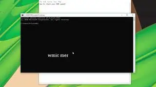 How to check ram speed
