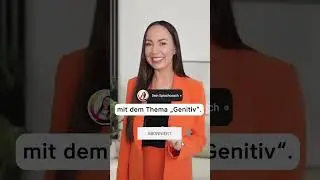 Alles über den GENITIV (Alltagsdeutsch | Deutsch lernen | Learn German | Grammatik) #shorts
