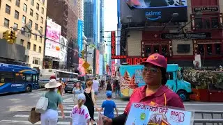 NYC Summer Walk and Getting a 99 Cents Cheese Slice Pizza 🍕