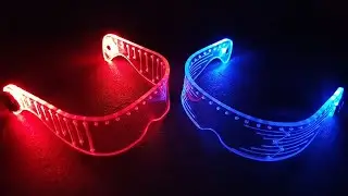 How to make led glasses 😎 | Amazing DIY project