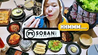 Soban K-Town Grill SM Megamall Review + Mukbang | HungreeCatt Eats