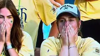 N I U UPSETS # 5  NOTRE DAME  16-14 #ncaaf  #nike #viralvideo