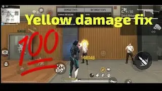 How to change the yellow damage to red damage in the new update?  fix 💯