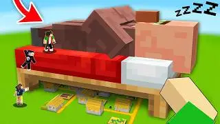 Villager Became GIANT in Minecraft To DOMINATE EVERYTHING  ( Tagalog )