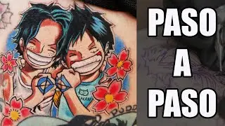 TATUAJE PASO A PASO: CÓMO APLICAR EL COLOR