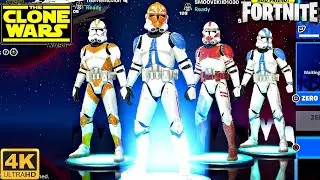 Clone Troopers Squads Match - Fortnite (4K 60FPS) #1 Victory Royale
