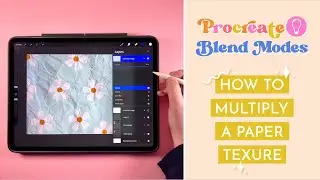 Add a Paper Texture in Procreate