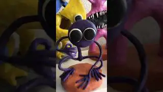 Как слепить фиолетового из радужных друзей 