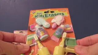 Kidz Eraser Fun Collectibles featuring Home & Dessert pieces and more