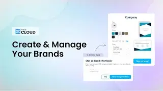 Create and Manage Your Brands | Xara Cloud