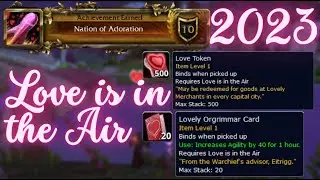 [Nation of Adoration] | Love is in the Air 2023 | RETAIL World of Warcraft Guide