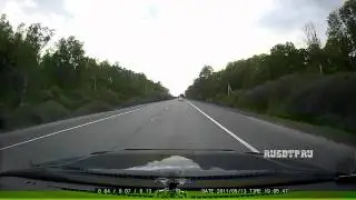 Опасный обгон фуры