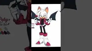 knuxouge genderbend edit ❤️🤍 #shorts #knuxouge #genderbender