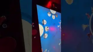 Character explorer at the Disney 100 year exhibition. Combining a physical dial with a screen