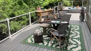 HOW TO CREATE AN OUTDOOR WORKSPACE WITH EVETTE RIOS on HODA & JENNA of TODAY ON NBC