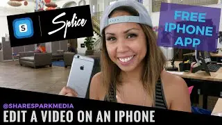 HOW TO EDIT VIDEOS ON IPHONE - Editing Basics with a Free App