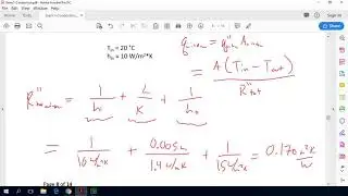 Heat Transfer Crash Course: Example exam problem: Heat transfer in parallel