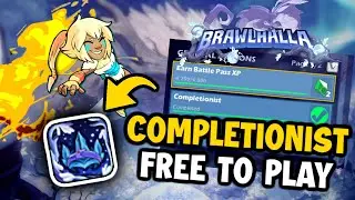 Brawlhalla - UNLOCKING "Completionist" Avatar FREE-TO-PLAY! All Battlepass Missions Completed!