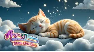 Sleepy Kitty Lullaby 💤🐱 | Gentle Sleep Song for Babies & Toddlers | Calm Bedtime Music